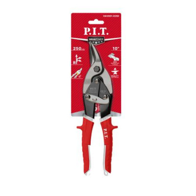 Ножницы по металлу Aviation правый рез DRUA 250мм рез 40мм 1.2мм CR-V P.I.T. HAVS01-0250