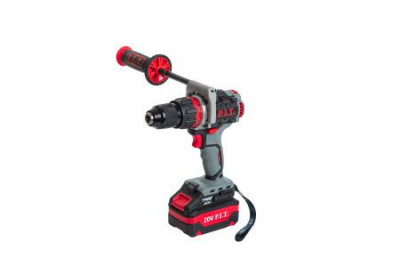 Дрель ударная аккумуляторная бесщеточная х-DRIVER 20В 110Нм 13мм 2 скорости 1х4А.ч заряд. устр. (кейс) P.I.T. PSB20H-13C/1