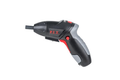 Отвертка аккумуляторная 3.6В 3.5Нм 1.3А.ч биты 15шт поворотн. рукоятка USB заряд. устр. фонарик (кейс) P.I.T. PD03P3.6-006