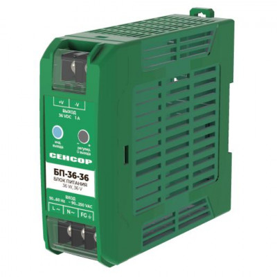 Источник питания импульсный БП-36-36 СЕНСОР BP-36-36