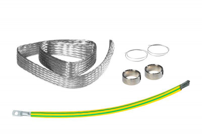 Комплект заземления непаянный НКЗ-С (25-50) L400 плоский ГринЭнерго ge-nkzs-025-050-400