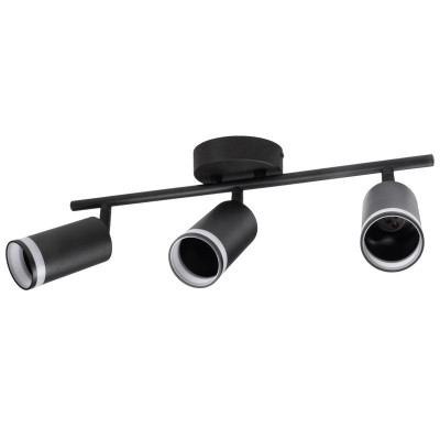 Светильник PCL-0103 3xGU10 IP20 230В BL настен./потолочн. декор. под лампу JazzWay 5066427