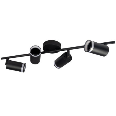 Светильник PCL-0104 4xGU10 IP20 230В BL настен./потолочн. декор. под лампу JazzWay 5066465