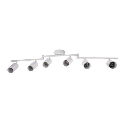 Светильник PCL-0606 6xGU10 IP20 230В WH настен./потолочн. декор. под лампу JazzWay 5066786