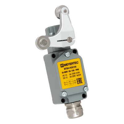 Выключатель концевой MTB4-HD5105 IP66 двойн. рычаг с роликами двухпутевой поворотн. ОВЕН 150802