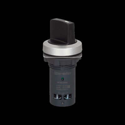 Переключатель MTB8-ED53 IP65 2НО на 3 полож. с возвратом короткая ручка пластик ОВЕН 151260