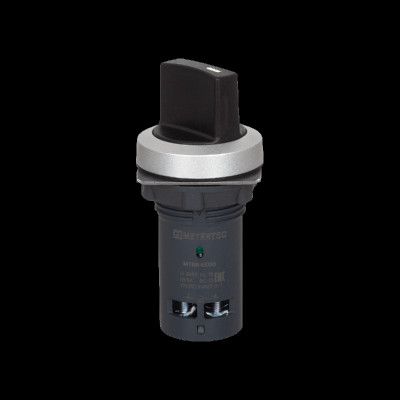 Переключатель MTB8-ED33 IP65 2НО на 3 полож. с фиксацией короткая ручка пластик ОВЕН 151257