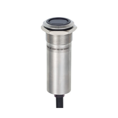 Переключатель оптический MT-OS9119D10BNG IP65 НО d19мм возврат NPN 24В DC подсветка точкой зел. ОВЕН 157391