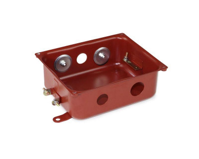 Коробка 215х175х100 7 отверст. (d25 4шт; d32 1шт) заглушки метал. ГОФРОМАТИК zeta30380