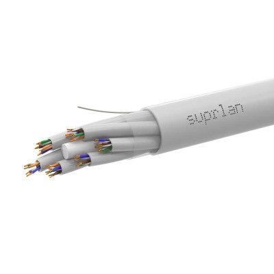 Сборка кабельная Premium U/UTP кат.5E 6х(4х2х0.51) Cu LSZH нг(А)-HF Indoor (уп.305м) SUPRLAN 01-0352-2