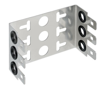 Рама (монтажный хомут) FW-30 глубиной 50мм для крепления 3-х плинтов типа Krone Cabeus 7239c