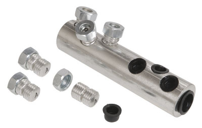 Гильза механическая АМГ 25-95 35кВ со срывными болтами алюм. IEK UZA-29-S25-S95-35-1