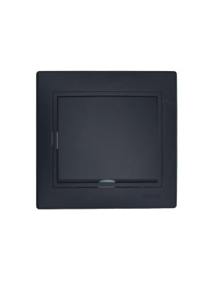 Вывод кабеля СП MIRA IP20 черн. LEZARD 701-4242-197