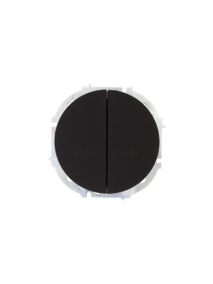 Выключатель промежуточный 2-кл.СП OSEN 10А IP20 механизм черн. LEZARD 743-4288-107TW