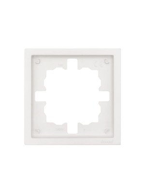 Рамка 1-м ZIMA универс. бел. искра матов. LEZARD 704-1400-146