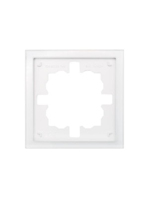 Рамка 1-м ZIMA универс. акрил. бел. матов. LEZARD 704-5380-146