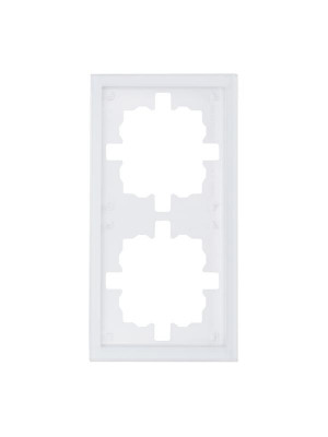 Рамка 2-м ZIMA универс. акрил. бел. матов. LEZARD 704-5380-147