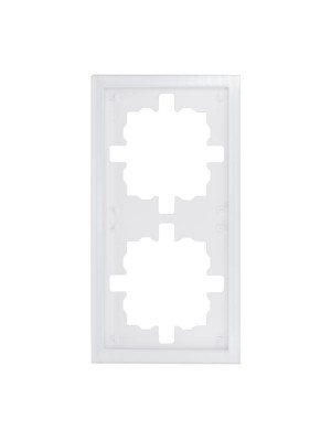Рамка 2-м ZIMA универс. акрил. бел. LEZARD 704-5480-147