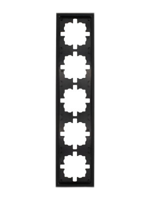 Рамка 5-м ZIMA универс. акрил. черн. матов. LEZARD 704-5980-150