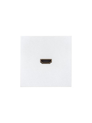 Розетка HDMI СП ZIMA IP20 механизм бел. искра матов. LEZARD 704-1488-203