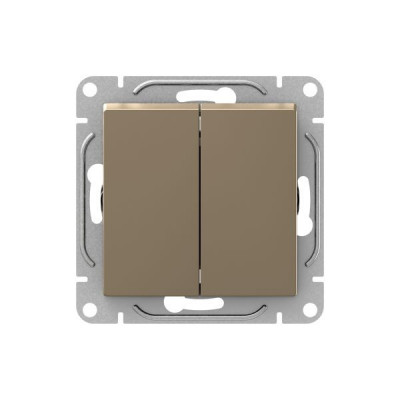 Выключатель для жалюзи СП Эпика механизм шампань EKF UP1-SWC-25