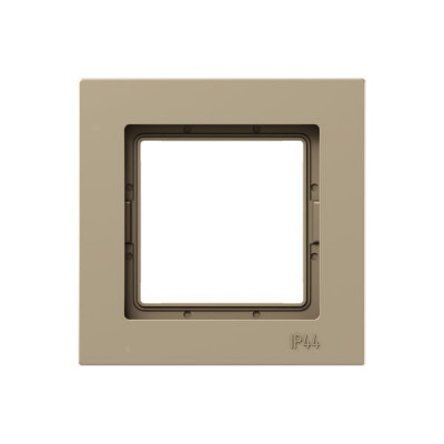 Рамка 1-м Эпика IP44 пластик шампань EKF UP1-FPC-01-44
