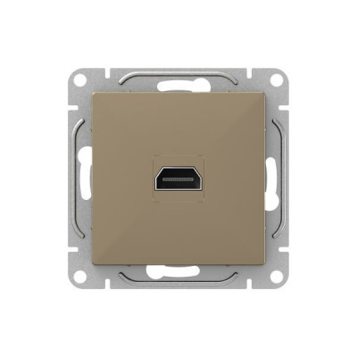 Розетка СП Эпика HDMI механизм шампань EKF UP1-SOC-HDMI