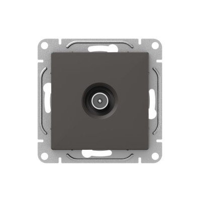 Розетка телевизионная проходная TV СП Эпика механизм мокко EKF UP1-SOM-TV-2