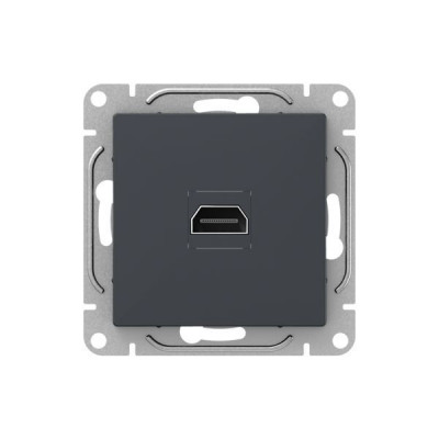 Розетка СП Эпика HDMI механизм графит EKF UP1-SOG-HDMI