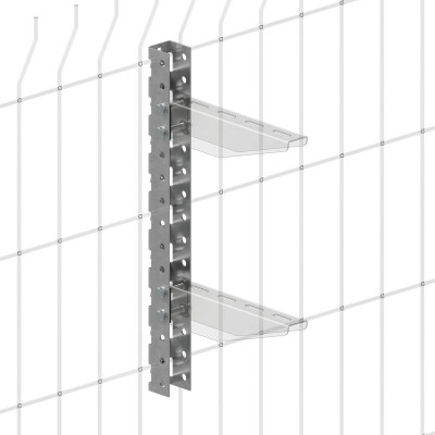 Комплект крепления консоли KBO к сетчатым ограждениям 450мм КМ LO67748