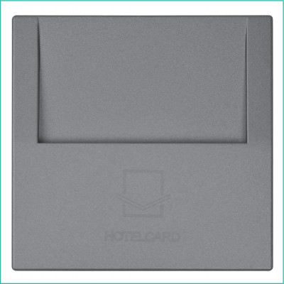 Выключатель карточный СП FD 10А IP20 250В отельный с накладкой механизм никель Jasmart FD6209NI