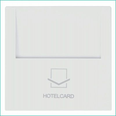 Выключатель карточный СП FD 10А IP20 250В отельный с накладкой механизм сахара Jasmart FD6209SH