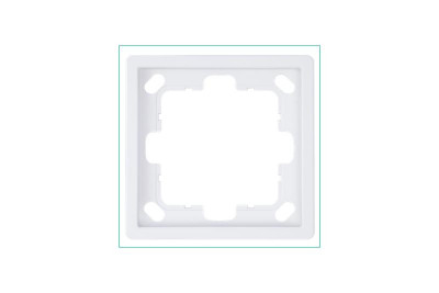 Рамка 1-м СП FD бел. глянцевый Jasmart FD1001W