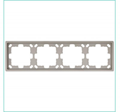 Рамка 4-м СП FD бронза Jasmart FD1004BR