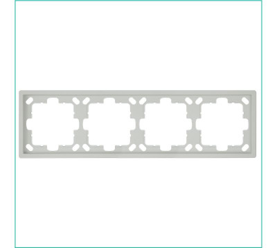 Рамка 4-м СП FD тауп матов. soft touch Jasmart FD1004PTM