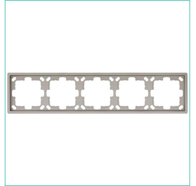 Рамка 5-м СП FD бронза Jasmart FD1005BR