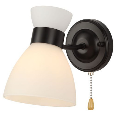 Светильник Aemilia 9185-401 60Вт 1хE27 бра настен. модерн с выключателем Rivoli Б0069948