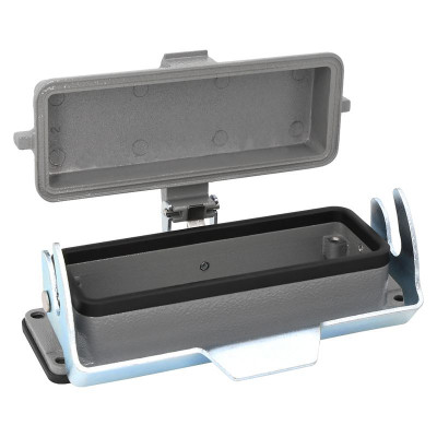 Корпус приборный проходной OptiLink HDC-H24B-BK-1L-MCV с крышкой КЭАЗ 353755