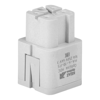 Розетка OptiLink HDC-HA-4-10-FS-(0.14-2.5) 250В КЭАЗ 366469