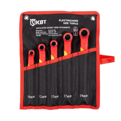 Набор диэлектрических накидных ключей НИК-Н-05 КВТ 105671