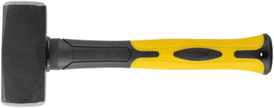 Кувалда кованая Профи 1.5кг фибергласовая усилен. ручка FIT 45219