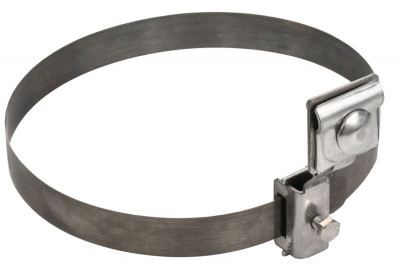 Держатель проводника круглого 6-10мм водосточная труба 0-160мм нерж. сталь IEK ZDP80-20-7-16-160