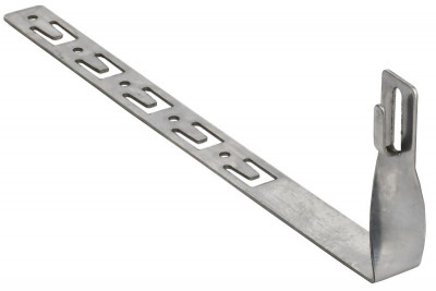 Держатель проводника круглого 6-8мм черепичная кровля скрученный L330 нерж. сталь IEK ZPD89-20-5-08-330