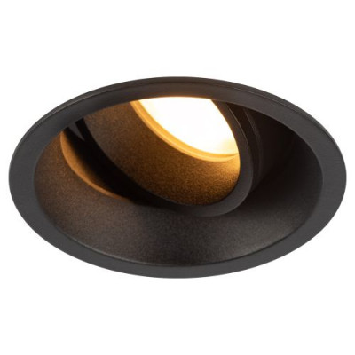 Светильник KL98 BK GU5.3 IP20 под лампу MR16 встраив. алюм. черн. Эра Б0071016