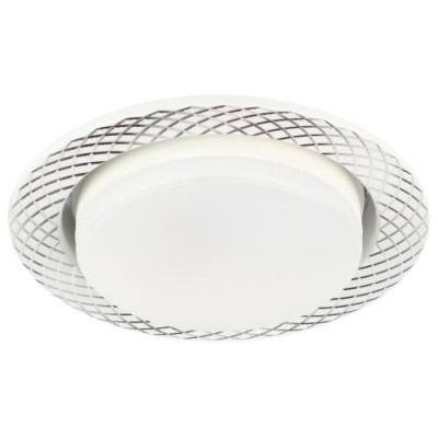 Светильник KL 76 AL/WH/1 SET 5 GX53 IP20 под лампу встраив. бел. (уп.5шт) Эра Б0070934