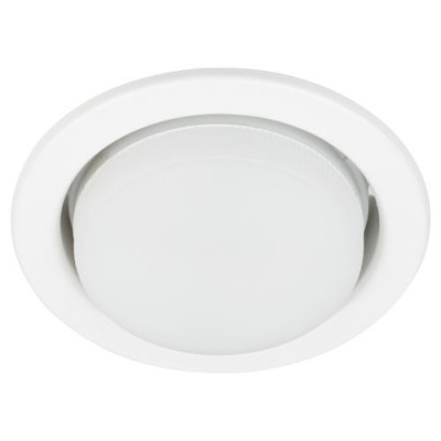 Светильник KL35 WH /1 (к) Set 5 GX53 IP20 под лампу встраив. с термокольцом бел. (уп.5шт) Эра Б0071342