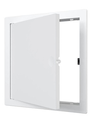 Люк ревизионный LN фланец 150х150 нажимной 172х172 пластик EVECS L1515N