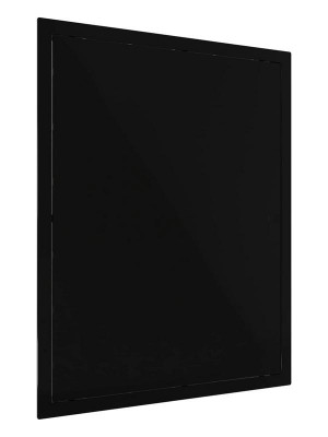 Люк ревизионный LN фланец 300х400 нажимной 327х427 пластик черн. EVECS L3040N Black