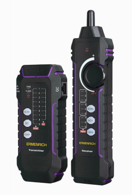 Тестер кабельный NetGeeks NP35 фиолет. Ermenrich 85302