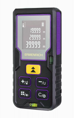 Рулетка лазерная Reel PLUS GD60 фиолет. Ermenrich 85314